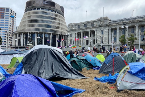 新西蘭警方表示 談判并不能成為處理反疫苗抗議的最佳方式