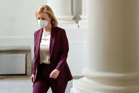 英國外交大臣利茲&middot;特拉斯表示加緊為烏克蘭最壞的情況做準(zhǔn)備