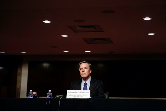 美國新任大使尼古拉斯&middot;伯恩斯抵達中國