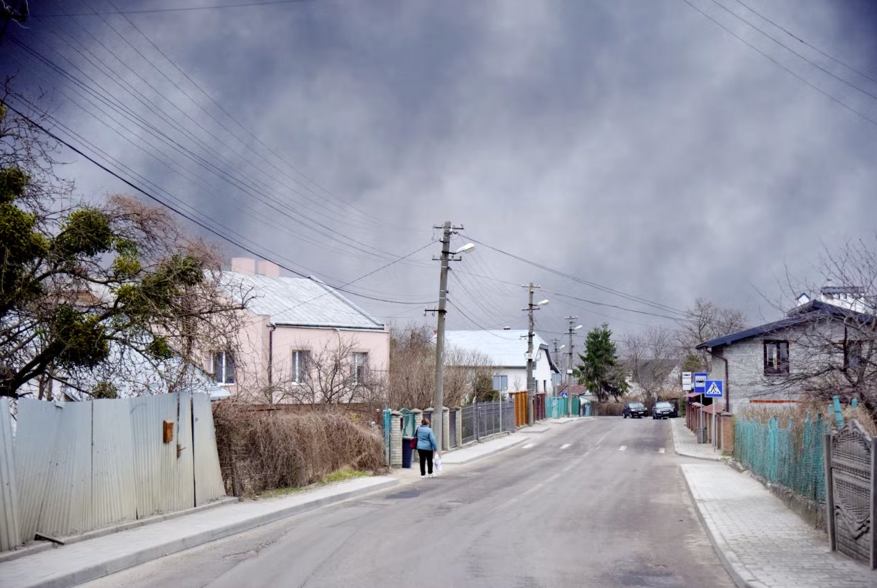 俄羅斯導(dǎo)彈襲擊烏克蘭的利沃夫