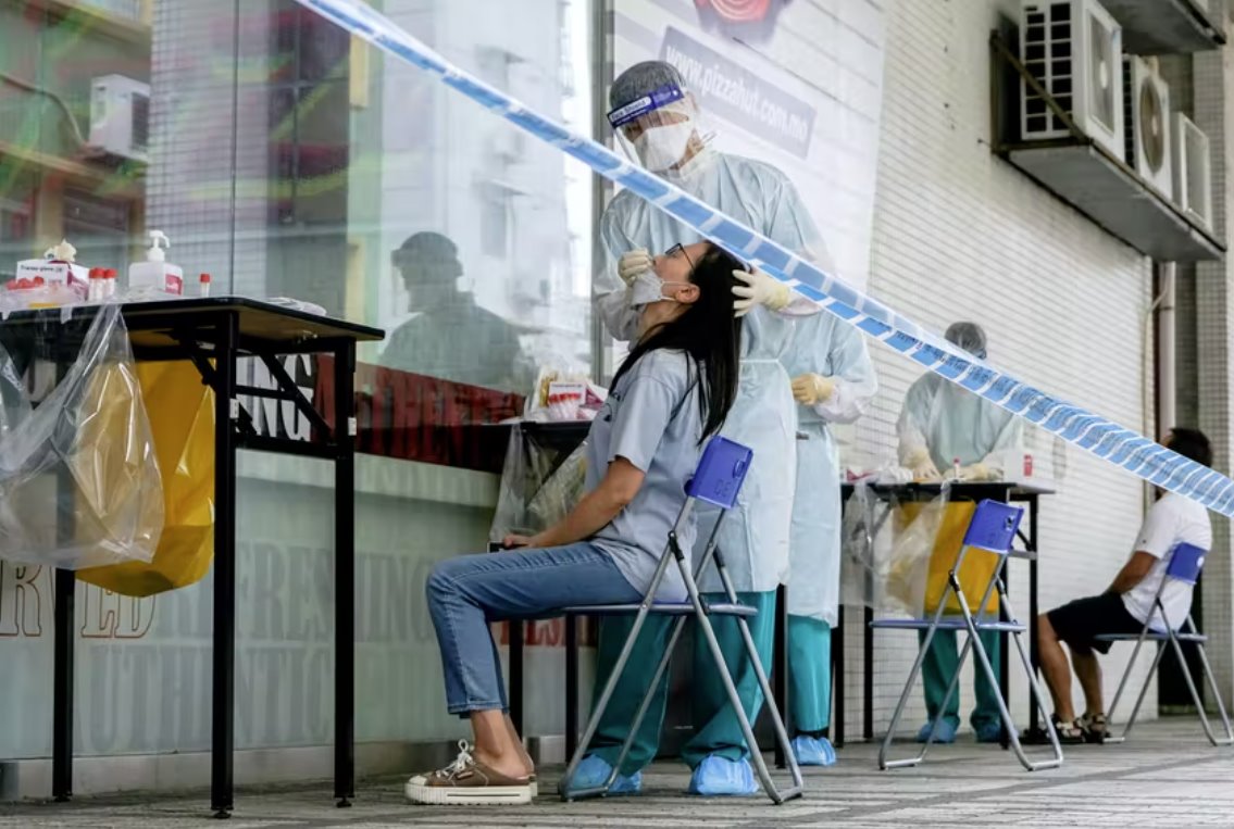 澳門新冠病毒爆發(fā)超過900人