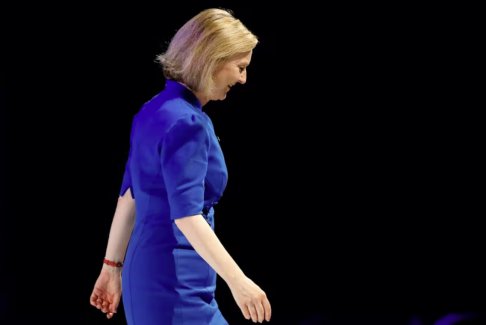 英國的 Liz Truss 領(lǐng)先 Sunak34點
