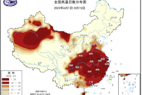 中國遭受有記錄以來最長最強(qiáng)熱浪襲擊