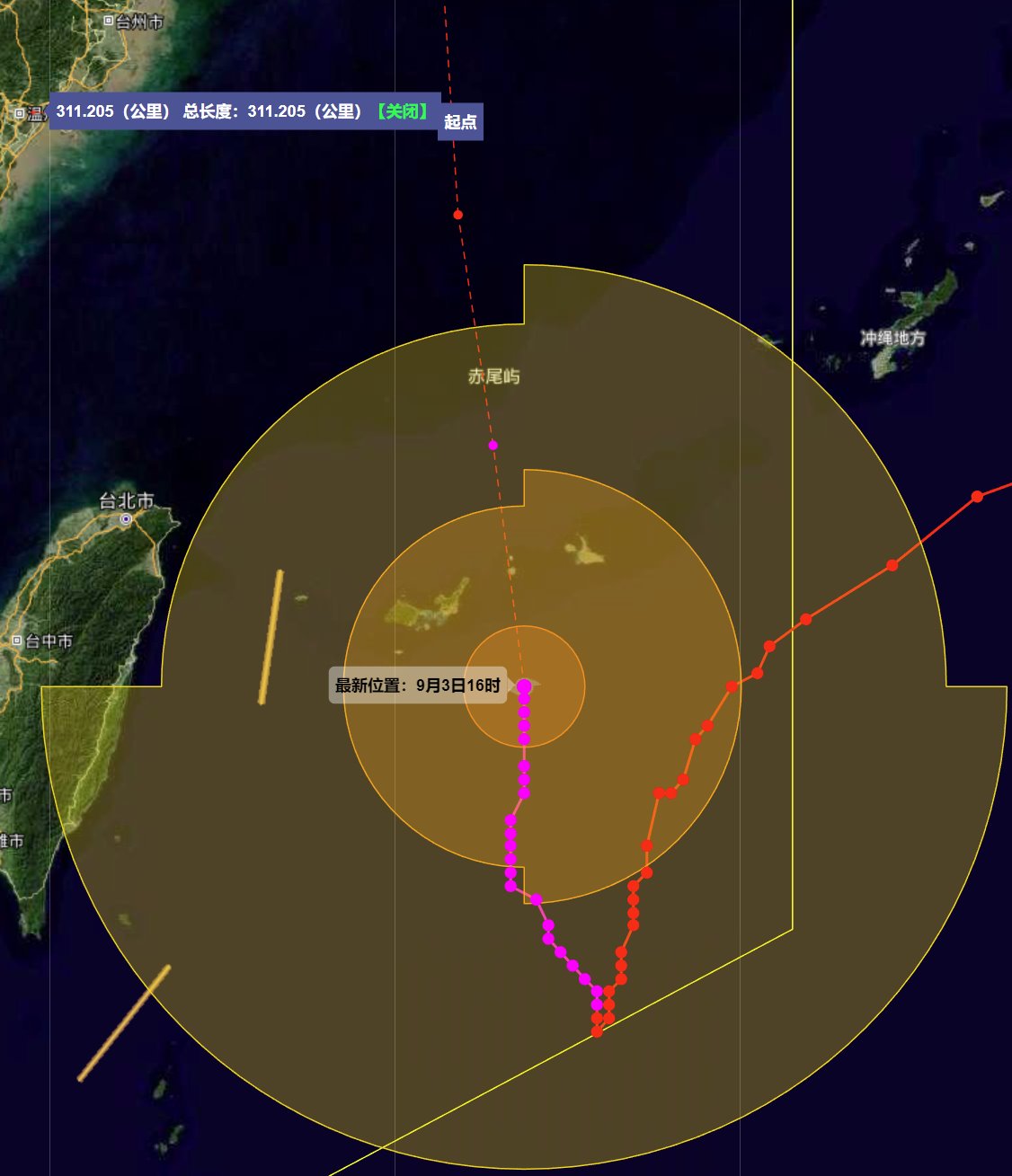 第11號臺風(fēng)軒嵐諾明天開始影響溫州
