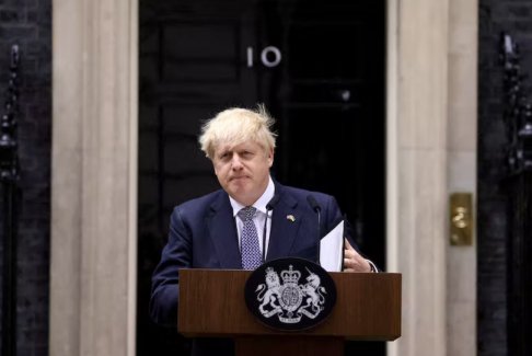 鮑里斯·約翰遜關(guān)于退出英國首相競(jìng)選的聲明