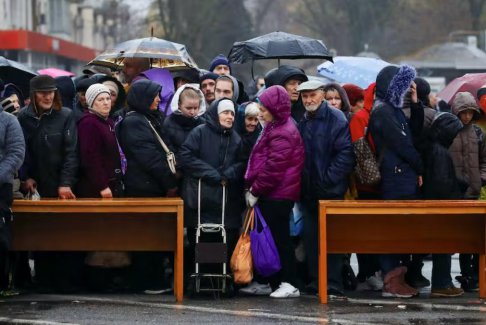 美國(guó)報(bào)告說(shuō) 在烏克蘭赫爾松數(shù)百人被拘留失蹤