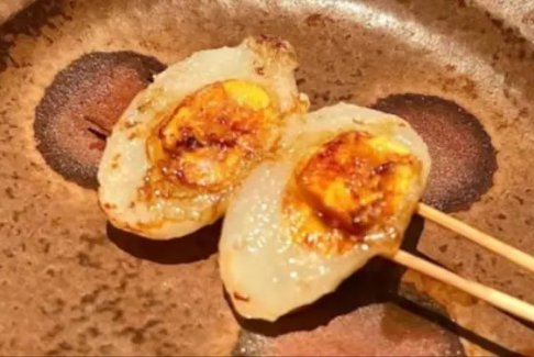 上海一日料店烤2個(gè)鴿子蛋標(biāo)價(jià)50元