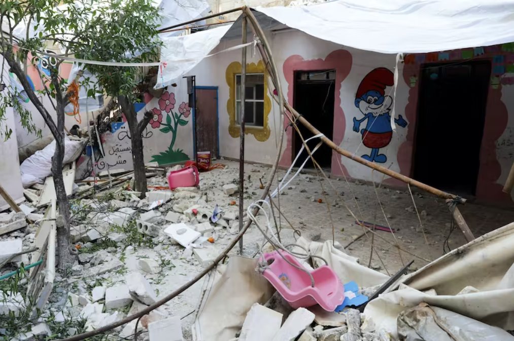 敘利亞地震過后 學(xué)校因教師和學(xué)生死亡而沉寂