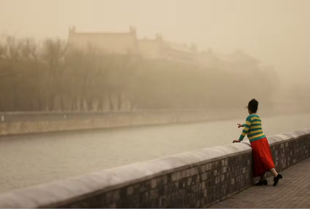 沙塵暴、危險(xiǎn)污染重回北京