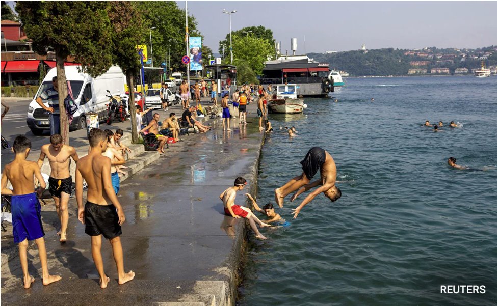 歐洲國家在歷史上最熱的一年中創(chuàng)下最熱的九月