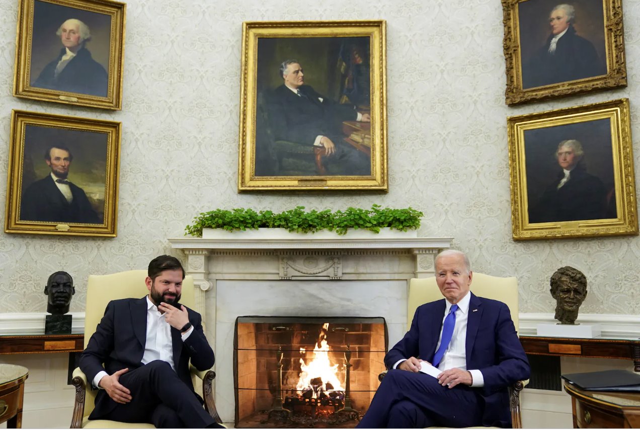 智利總統(tǒng)譴責以色列 對拜登表示擔憂