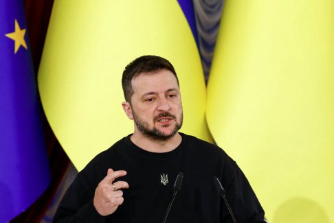 G7領(lǐng)導人將于周三與烏克蘭總統(tǒng)澤連斯基舉行視頻會