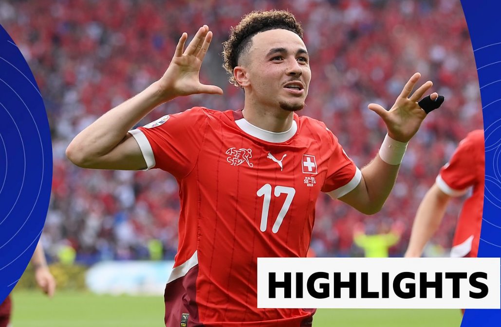 瑞士2比0輕松淘汰意大利