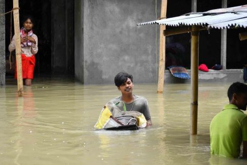 印度多次遭遇洪水災(zāi)情