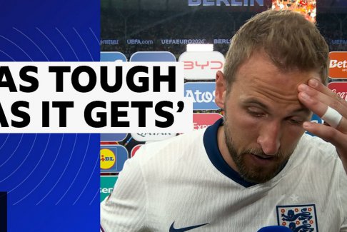 英格蘭球星哈里·凱恩在失利后“悲痛欲絕”