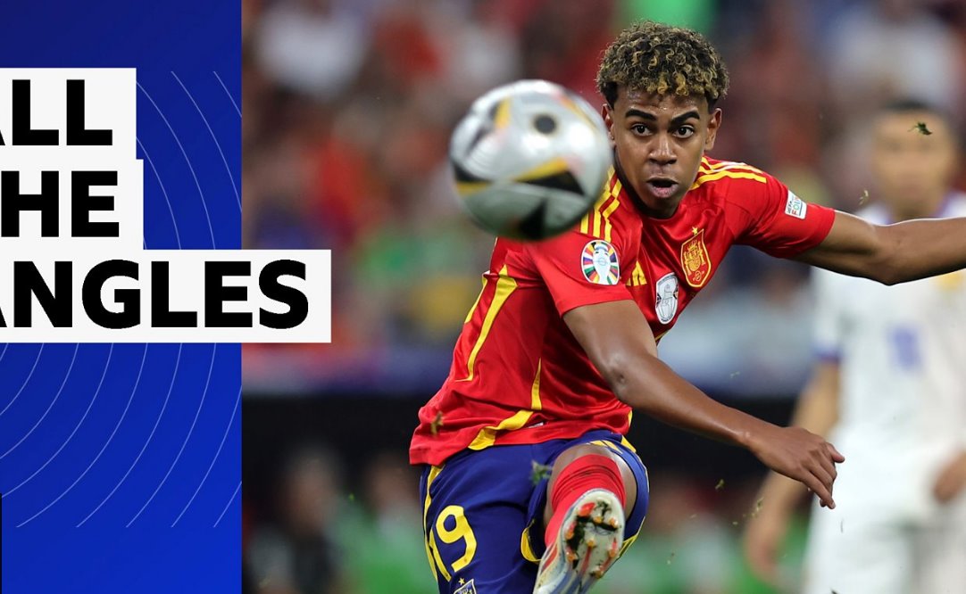 亞馬爾“令人難以置信的進球”的各個角度