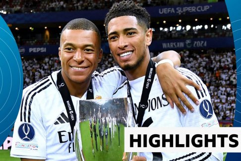 歐洲超級杯皇家馬德里2-0亞特蘭大