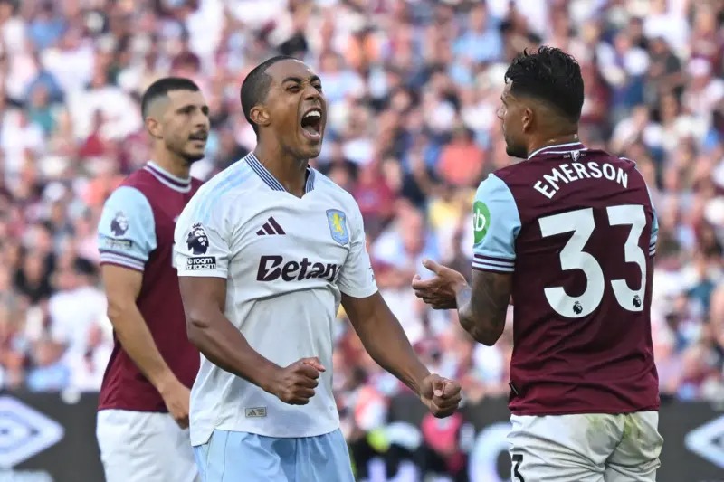 西漢姆聯(lián)1-2阿斯頓維拉