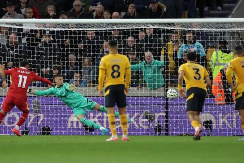 英超聯(lián)賽狼隊(duì)1-2利物浦