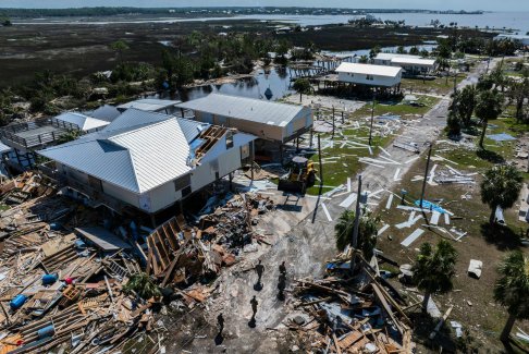 颶風(fēng)海倫造成的破壞 已超190人確認(rèn)死于海倫颶風(fēng)