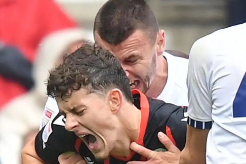 普雷斯頓隊(duì)球員奧斯馬吉奇因咬人被禁賽八場(chǎng)