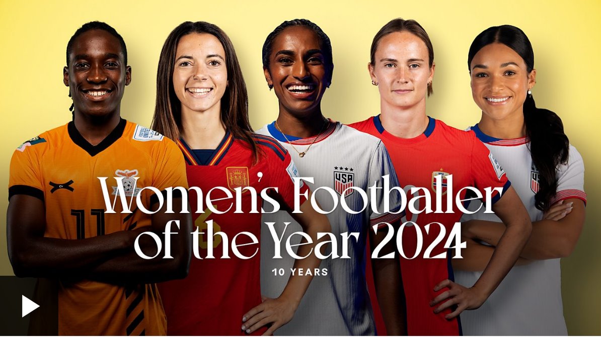 2024年度女子足球先生：認(rèn)識(shí)提名者