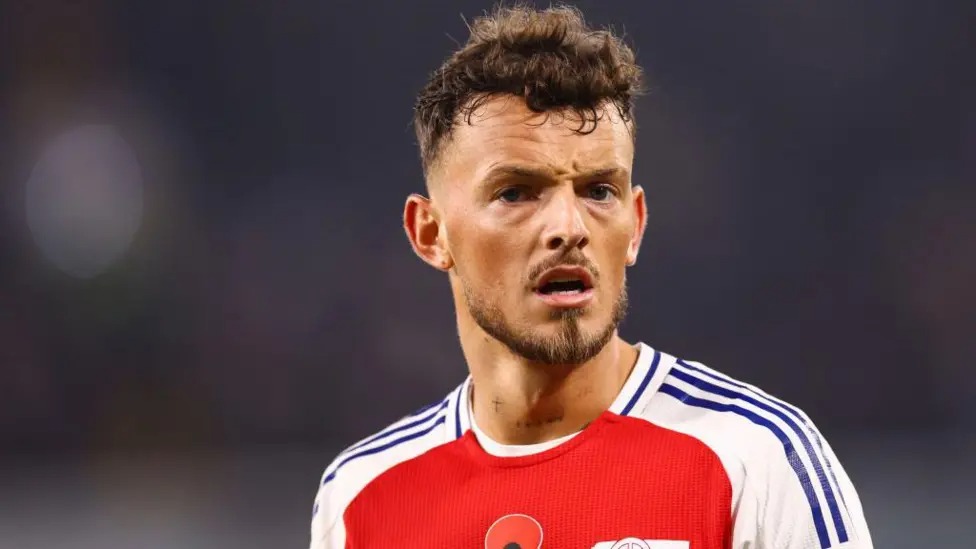 本·懷特本賽季代表阿森納在各項(xiàng)賽事中出場(chǎng)12次