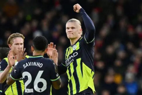 英超聯(lián)賽水晶宮2-2曼城