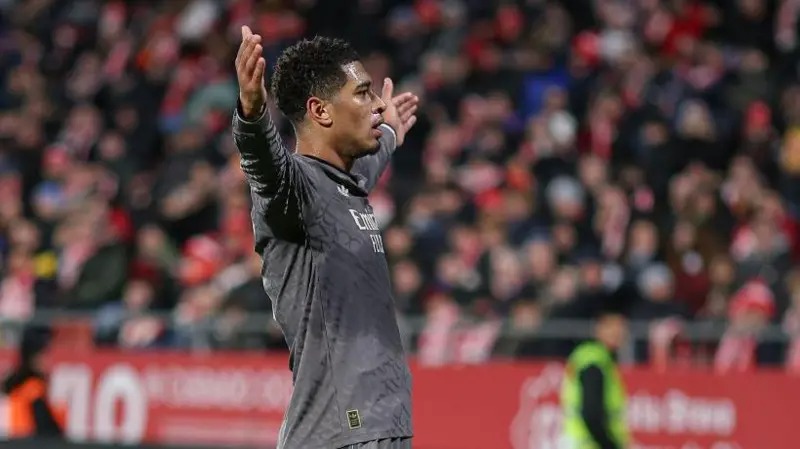 裘德&middot;貝靈厄姆本賽季的五個進(jìn)球全部發(fā)生在過去一個月