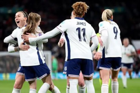 歐洲女子國(guó)家聯(lián)賽英格蘭1比0西班牙