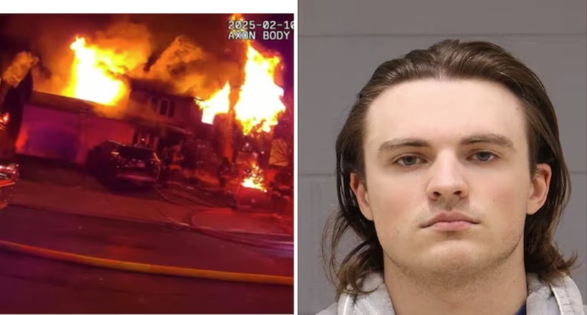 美國男子駕車1100公里燒毀與前女友聊天男子的家