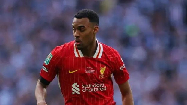 瑞恩&middot;格拉文伯奇(RyanGravenberch)為利物浦效力