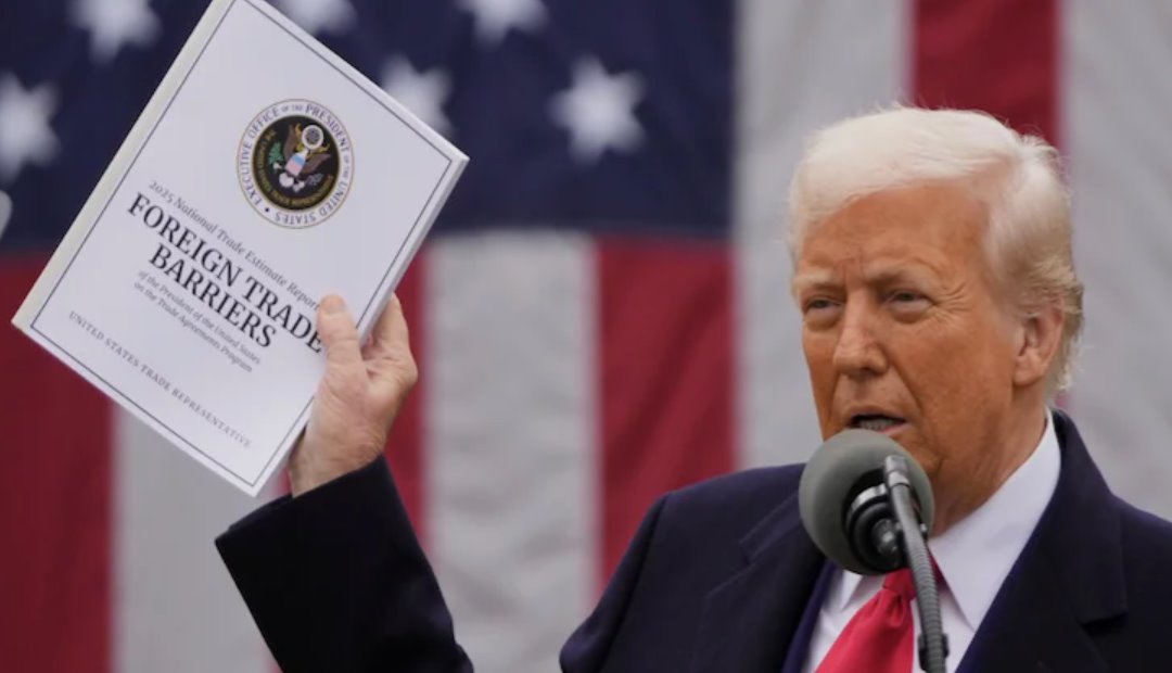 美股全線暴跌：特朗普關(guān)稅政策重創(chuàng)美國市場