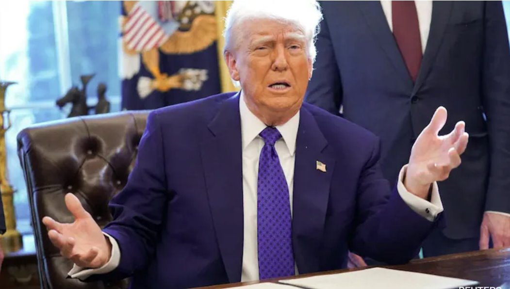 特朗普準備結(jié)束與中國的貿(mào)易戰(zhàn)？他稱關(guān)稅將下調(diào)。