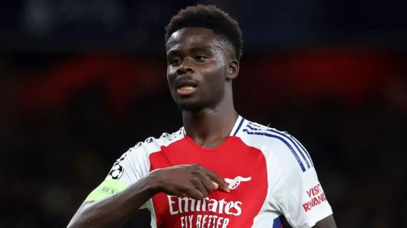 布卡約·薩卡:阿森納自2009年以來就沒有參加過歐冠半決賽