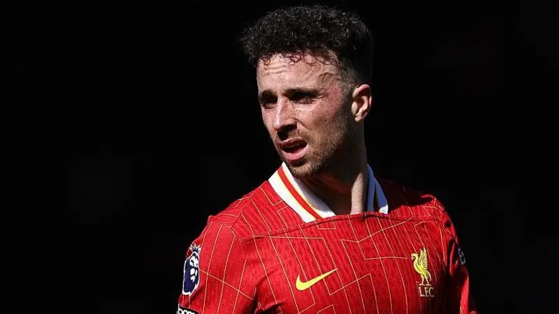 迪奧戈&middot;若塔上賽季代表利物浦出場37次，攻入9球