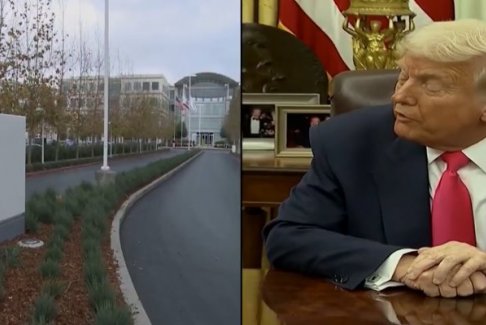 特朗普宣布蘋果將向美國(guó)制造業(yè)再投資1000億美元