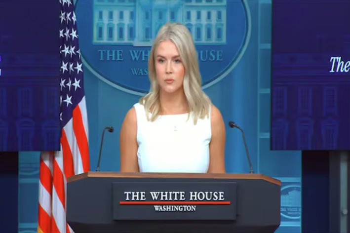 美國白宮新聞秘書卡羅琳&middot;萊維特