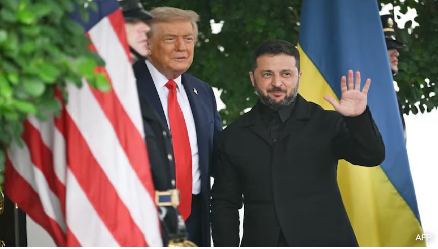 烏克蘭總統(tǒng)澤連斯基周一會見美國總統(tǒng)唐納德&middot;特朗普