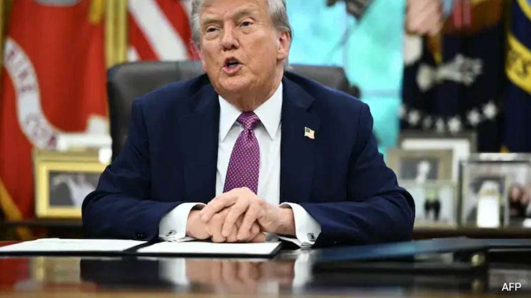 2025年2月,美國總統(tǒng)唐納德·特朗普和總理莫迪在華盛頓舉行新聞發(fā)布會(huì)。