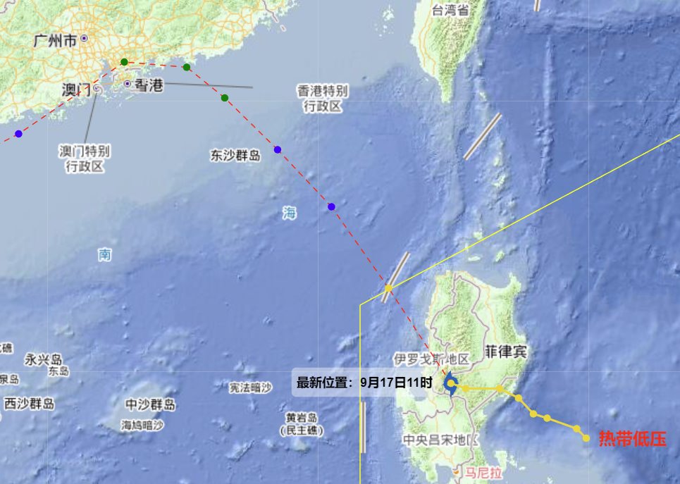 第17號(hào)臺(tái)風(fēng)\米娜\即將生成
