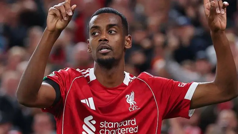 利物浦的亞歷山大&middot;伊薩克