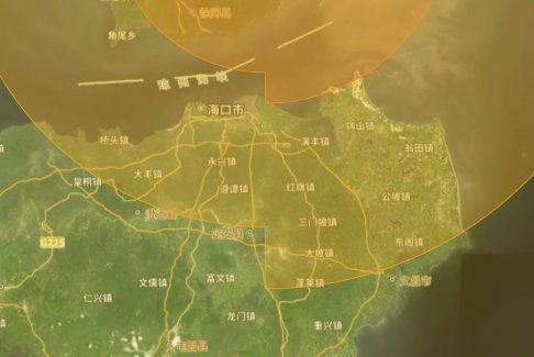 海南文昌發(fā)生海水倒灌 有街道被淹