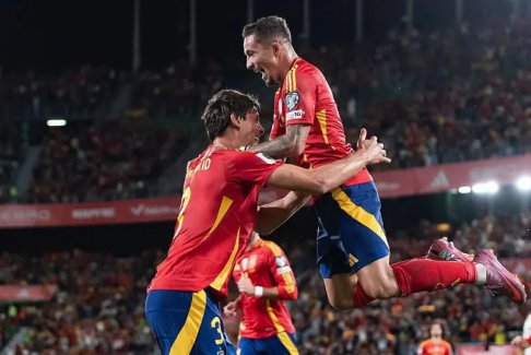 歐洲世界杯預選賽西班牙2-0格魯吉亞