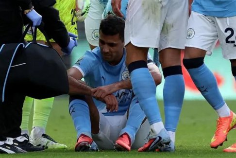 曼城中場(chǎng)球員羅德里又受傷了 主教練瓜迪奧拉不確定