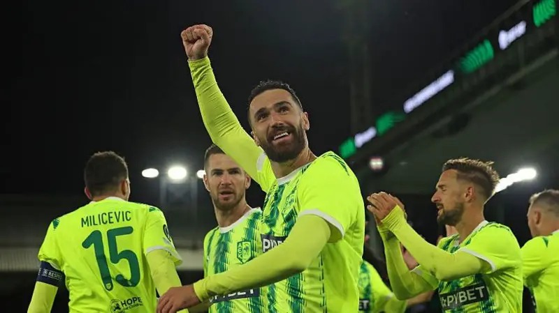 在與水晶宮的比賽之前，AEK拉納卡從未在正式比賽中擊敗過英格蘭球隊(duì)