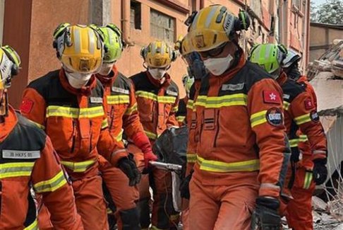 香港火災(zāi)44人遇難 3人涉誤殺被捕