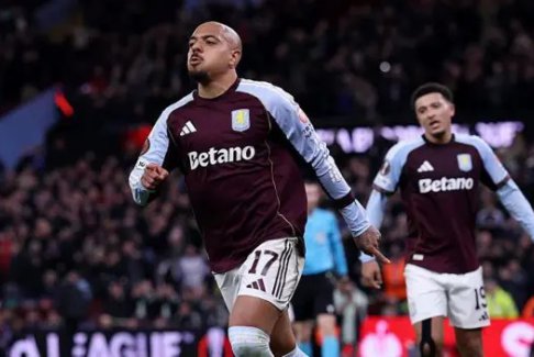 歐足聯(lián)歐洲聯(lián)賽阿斯頓維拉2-1年輕人隊(duì)