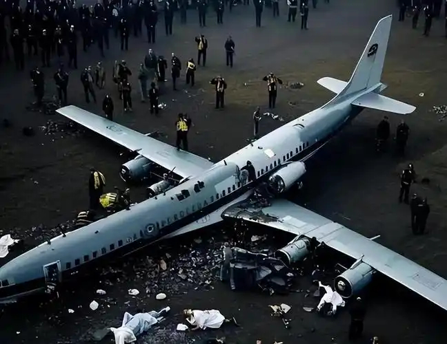 美國(guó)一飛機(jī)墜毀 附近大樓被撞