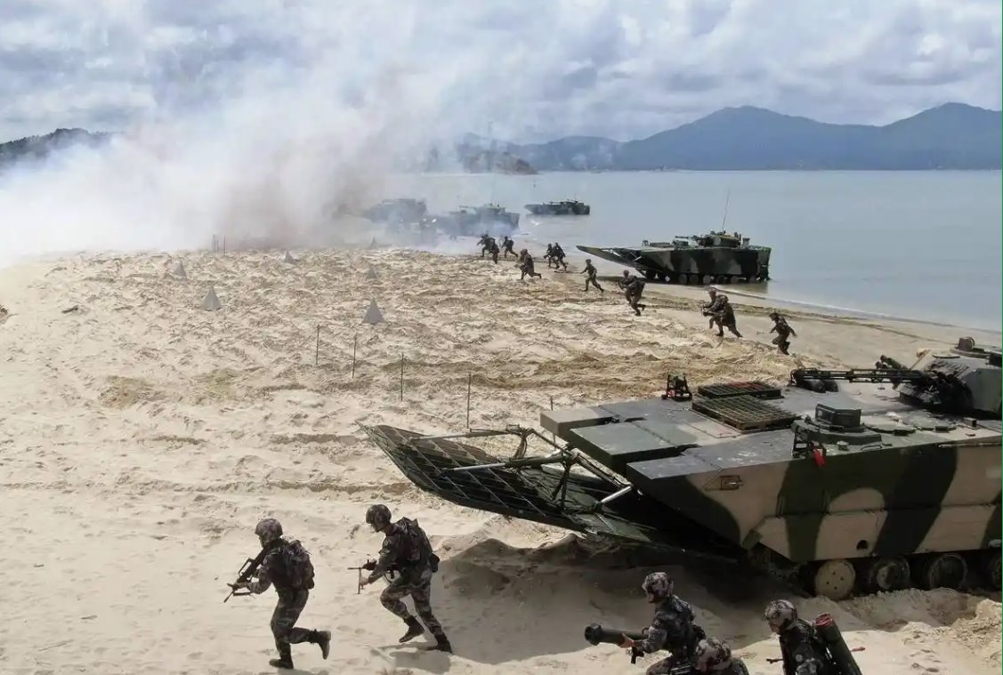 東部戰(zhàn)區(qū)發(fā)布搶灘利器高清畫面